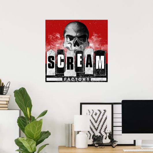 Scream Factory Poster (Heimbüro)