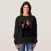 Scream Ghostface Horror Graphic Sweatshirt (Vorne ganz)