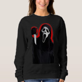 Scream Ghostface Horror Graphic Sweatshirt (Vorderseite)