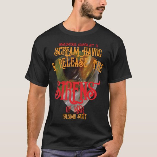 Scream Havoc Turnagain Arm Sirens War Alaska T-Shirt (Vorderseite)