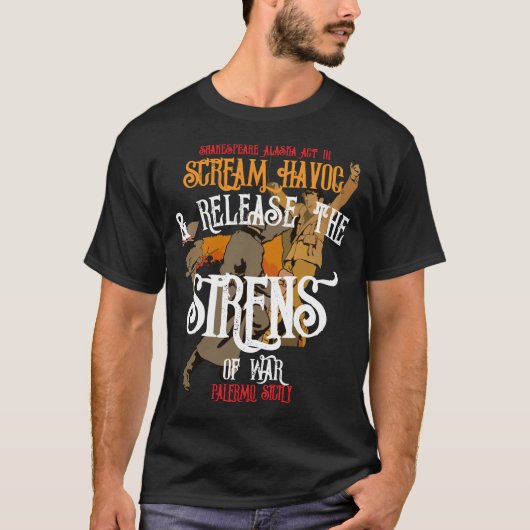 Scream Havoc Turnagain Arm Sirens War Alaska T-Shirt (Vorderseite)
