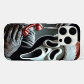 Scream Natalizio Case-Mate iPhone Hülle (Rückseite (Horizontal))