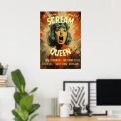 Scream-Queen-Filmplakat Poster (Heimbüro)
