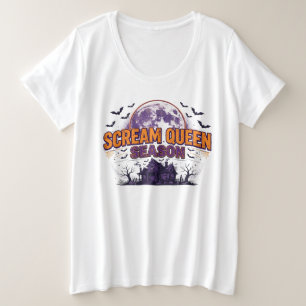 Scream Queen Plus Size T-Shirt Horrorfilm
