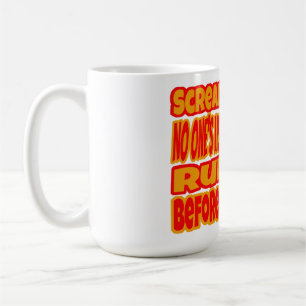Scream & Run Kaffeetasse