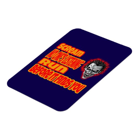 Scream & Run Magnet (Linke Seite)