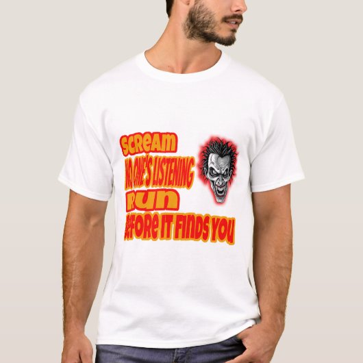 Scream & Run T-Shirt (Vorderseite)