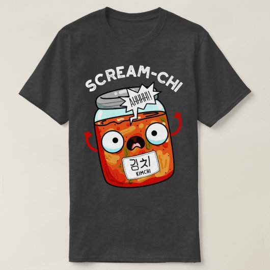 Screamchi Funny Kimchi Puns 1 T-Shirt (Design vorne)