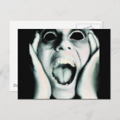 Screamer Postkarte (Vorne/Hinten)