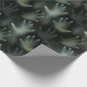 Screamer Spuk verlorene Soule Gothic Hands Gesicht Geschenkpapier (Ecke)