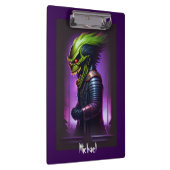 Screamin' Demon Heavy Metal Art Klemmbrett (Rechts)