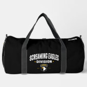 Screaming-Adler - 101. Im Flugzeug Division Custom Duffle Bag (Vorderseite)