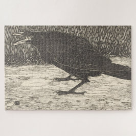 Screaming Crow (von Jan Mankes) Puzzle