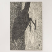 Screaming Crow (von Jan Mankes) Puzzle (Vertikal)