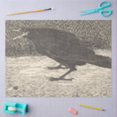 Screaming Crow (von Jan Mankes) Seidenpapier (Basteln)