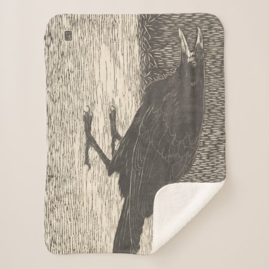 Screaming Crow (von Jan Mankes) Sherpadecke (Vorderseite)