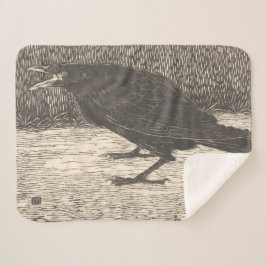 Screaming Crow (von Jan Mankes) Sherpadecke