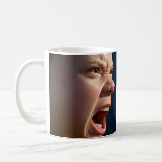 Screaming Girl Tasse 2 (Links)