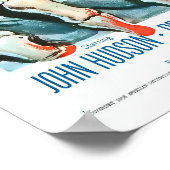 Screaming Skull - Klassischer Horror Poster (Ecke)