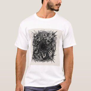 Screaming Void Sketch Art T-Shirt