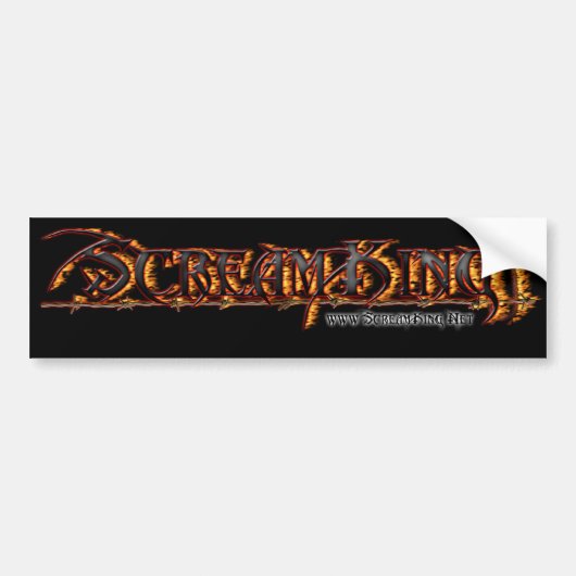 ScreamKing Autoaufkleber (Vorne)