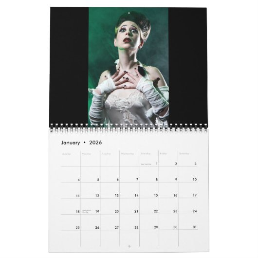 Screamvina Kalender durch Argo Foto (Jan 2026)