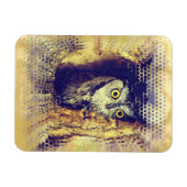 SCREECH OWL Flexible Magnet (Horizontal)
