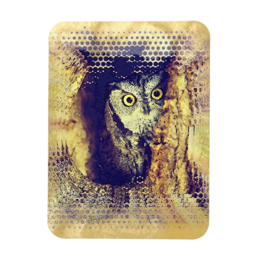 SCREECH OWL Flexible Magnet (Vertikal)