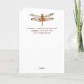 Screech Owl - 'Loudmouth' Karte (Rückseite)