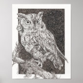 Screech Owl Poster (Vorne)