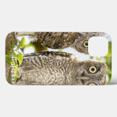 Screech Owls Chicks Case-Mate iPhone Hülle (Rückseite (Horizontal))