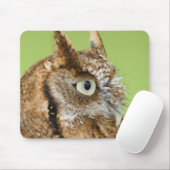 Screech-Uhulportrait Mousepad (Mit Mouse)