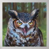 Screeching Archival Museum Quality Print Poster (Vorne)