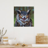 Screeching Archival Museum Quality Print Poster (Küche)