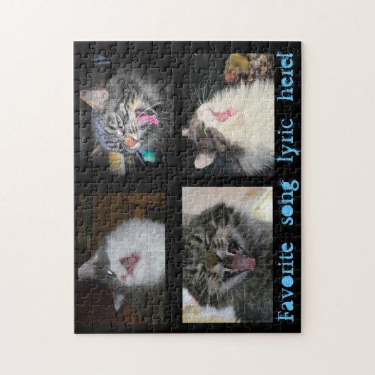 Screemo Cat Meme Puzzle (Vertikal)