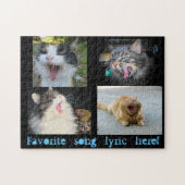 Screemo Katze Meme 2 Puzzle (Horizontal)