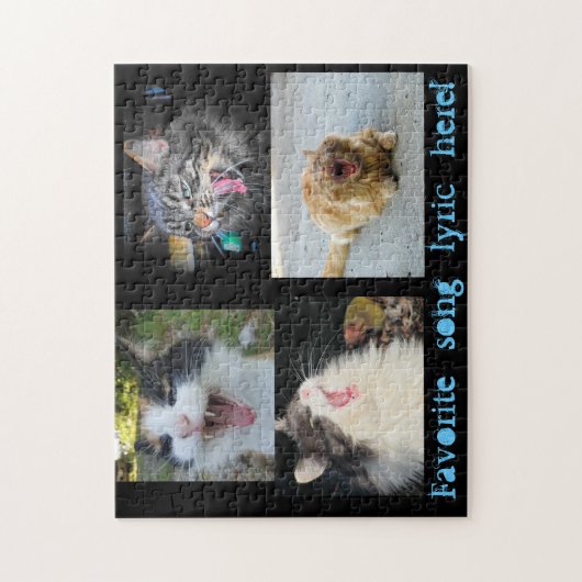 Screemo Katze Meme 2 Puzzle (Vertikal)