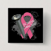 ScreenCancer - Brustkrebs Button (Vorderseite)