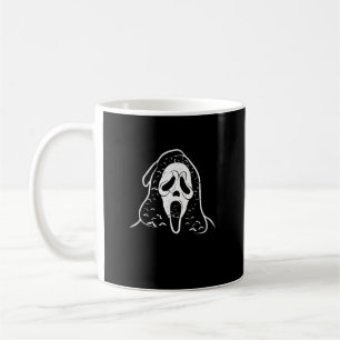 Screening Bat Ghost Face Horror Halloween Maske Ki Kaffeetasse