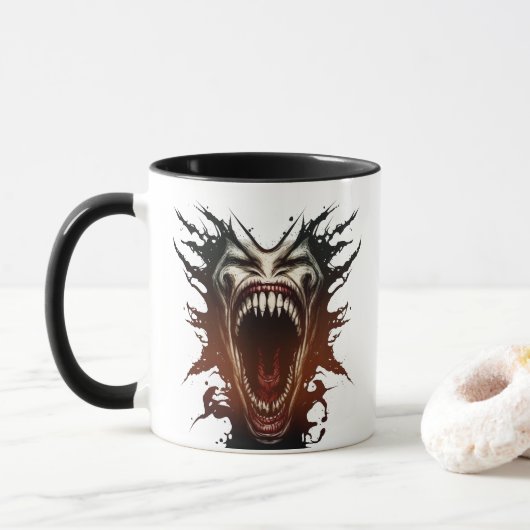Screening Daemon Horror Tasse (Mit Donut)
