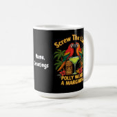 Screening Der Limone Polly Will eine Margarita Fun Kaffeetasse (VorderseiteRechts)