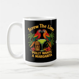 Screening Der Limone Polly Will eine Margarita Fun Kaffeetasse