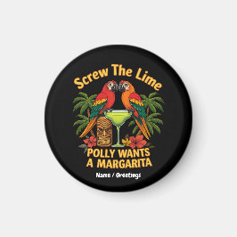 Screening Der Limone Polly Will eine Margarita Fun Magnet