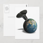 Screening Earth Postcard Postkarte (Vorne/Hinten)