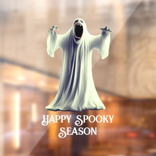 Screening-Ghost Fensteraufkleber (Blatt 2)