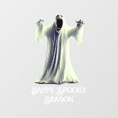 Screening-Ghost Fensteraufkleber (Blatt)