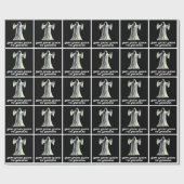 Screening-Ghost Geschenkpapier (Flach)