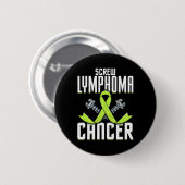 Screening Lymphom Krebs Limone Sensibilisierungska Button (Vorne & Hinten)