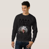 Screening Possum Aaaa Niedlich Opossum Meme Men W Sweatshirt (Vorne ganz)