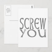 Screening Postkarte (Vorne/Hinten)